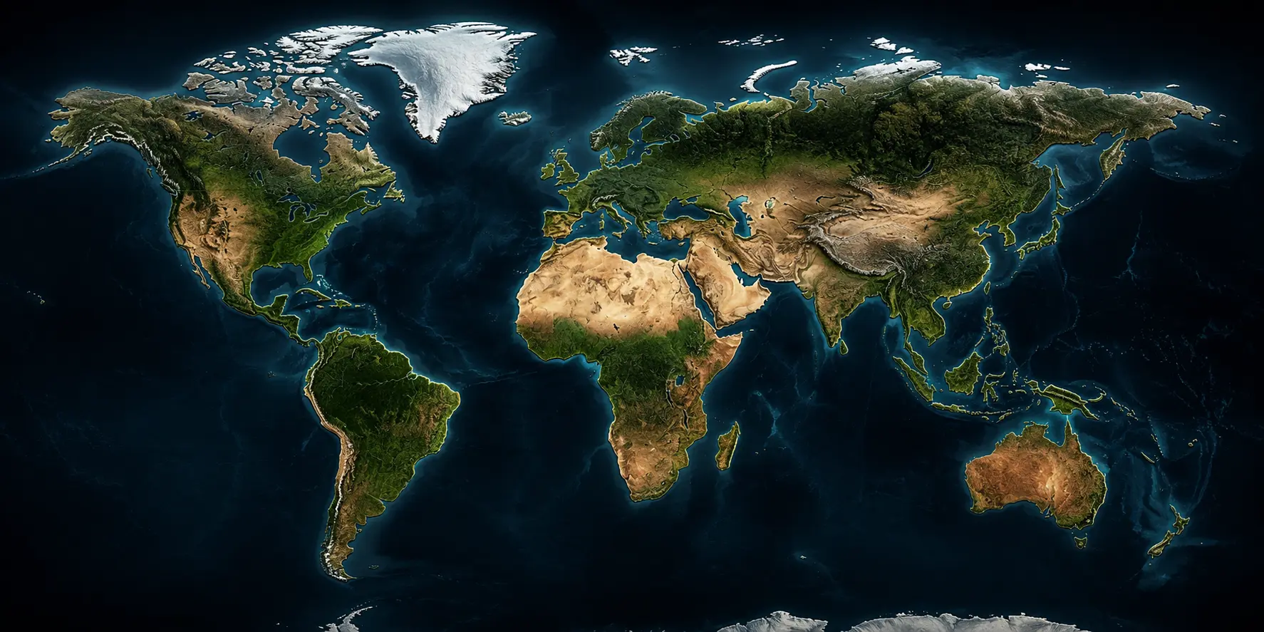 Carte du monde